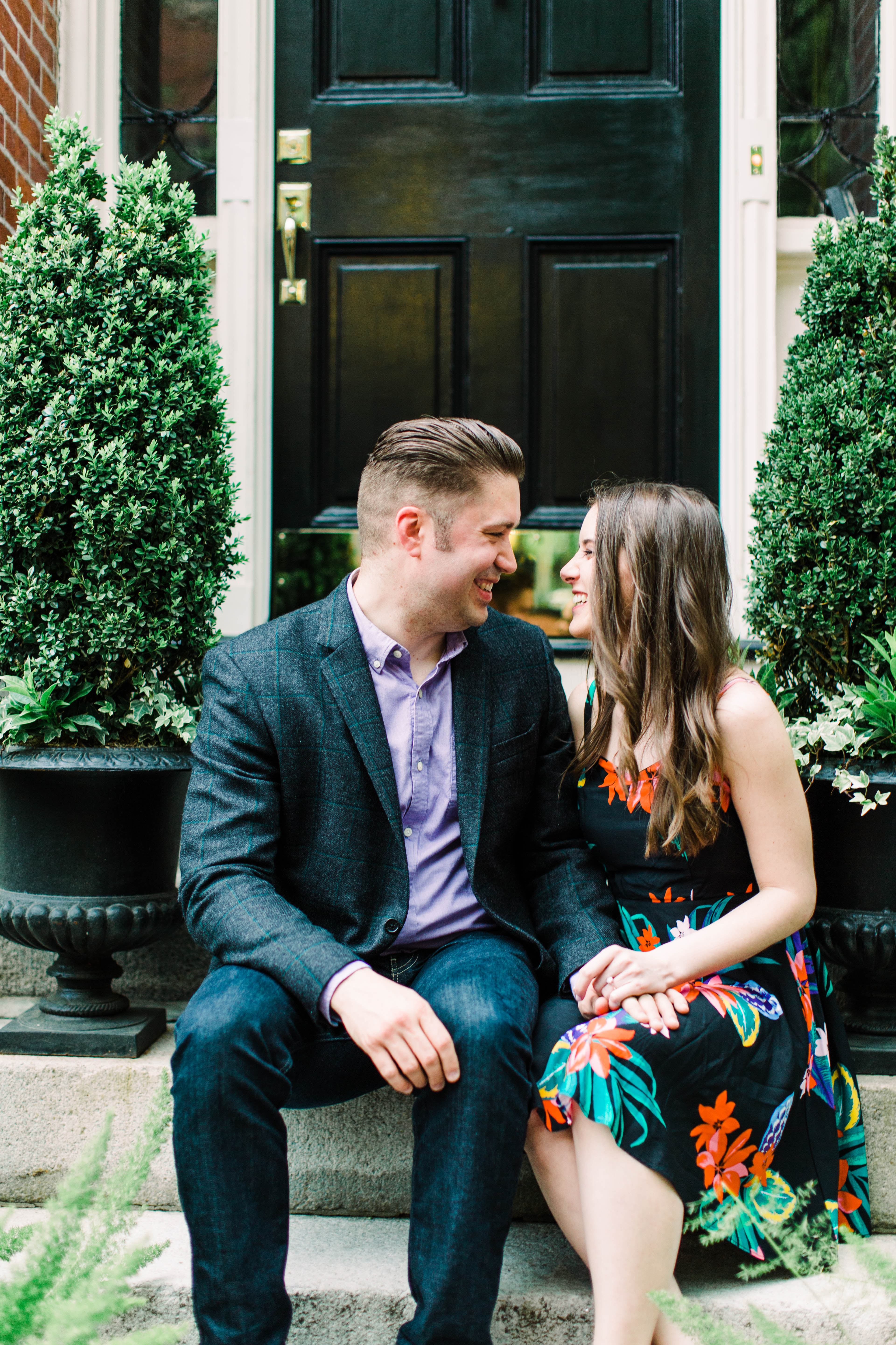 Beacon Hill Engagement Session  Caroline & Max - Annmarie Swift Photography