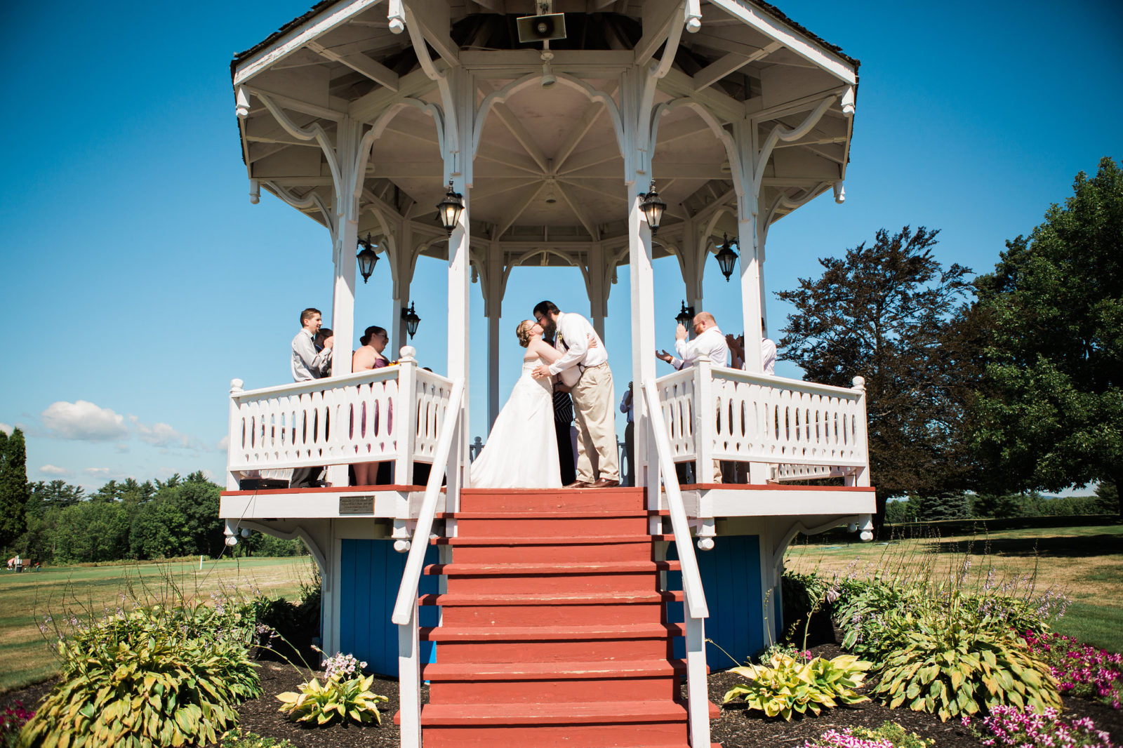 Andrea and Brian Summer Wedding, Poland Spring Inn & Resort Poland